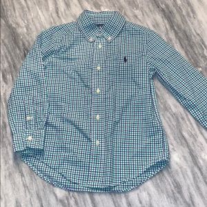 Boys Ralph Lauren long sleeve button down shirt